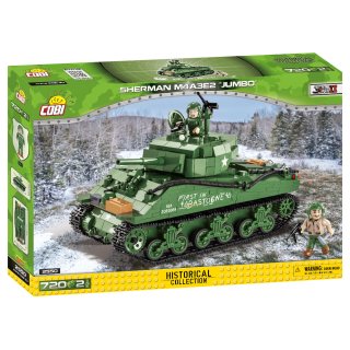 COBI® 2550 - Sherman M4A3E2 Jumbo - 720 Bauteile