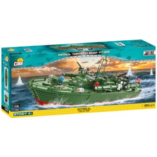 COBI® 4825 - Patrol Torpedo Boat PT-109 - 3726 Bauteile