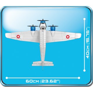 COBI® 5711 - Junkers JU-52/3M Civil Version - 542 Bauteile