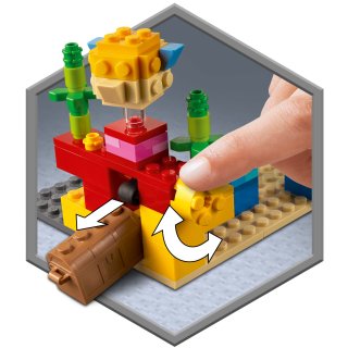 LEGO® Minecraft&trade; 21164 - Das Korallenriff