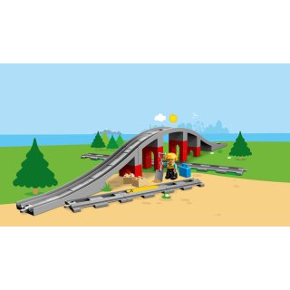 LEGO® Duplo® 10872 - Eisenbahnbrücke und Schienen