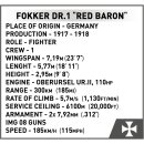 COBI® 2986 - Fokker Dr.1 Red Baron - 174 Bauteile
