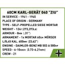 COBI® 2560 - 60cm Karl-Gerät 040 [Ziu] - 1574 Bauteile