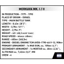 COBI® 2621 - Merkava MK. I / II Kampfpanzer - 825 Bauteile
