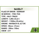 COBI® 2275 - Sd.Kfz.7 Half-Truck - 439 Bauteile