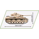 COBI® 2562 - Panzer III Ausf. J - 780 Bauteile