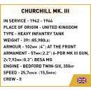 COBI® 3046 - CoH3 Churchill Mk. III - 654 Bauteile