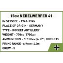 COBI® 2291 - 15cm Nebelwerfer 41 [DAK] - 130 Bauteile