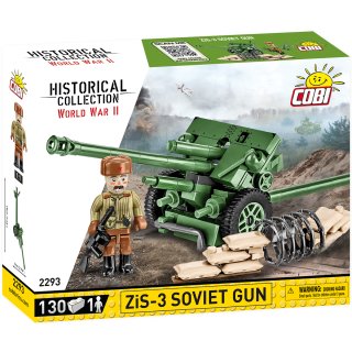 COBI® 2293 - ZiS-3 Soviet Gun - 130 Bauteile