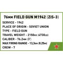 COBI® 2293 - ZiS-3 Soviet Gun - 130 Bauteile