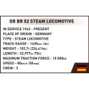 COBI® 6282 - DR BR 52 Staem Locomotive - 2505 Bauteile