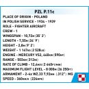 COBI® 5742 - PZL P-11C - 320 Bauteile