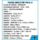 COBI® 5741 - Focke-Wulf FW 190 A-3 - 382 Bauteile