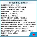 COBI® 5745 - Ilyushin IL-2 (1943) - 643 Bauteile