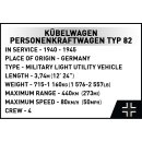 COBI® 2802 - Kübelwagen (Pkw Typ 82) - Executive Edition - 1530 Bauteile