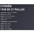 COBI® 24348 - 1968 Citroen DS 21 Pallas - 2265 Bauteile