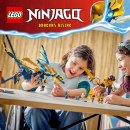 LEGO® Ninjago® 71796 - Kaiserliches Mech-Duell gegen den Elementardrachen