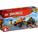 LEGO® Ninjago® 71789 - Verfolgungsjagd mit Kais Flitzer und Ras Motorrad