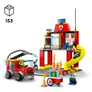 LEGO® City 60375 - Feuerwehrstation und Löschauto