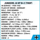COBI® 5748 - Junkers JU 87 B-2 Stuka - 525 Bauteile