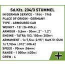 COBI® 2288 - Sd.Kfz. 234/3 Stummel - 438 Bauteile