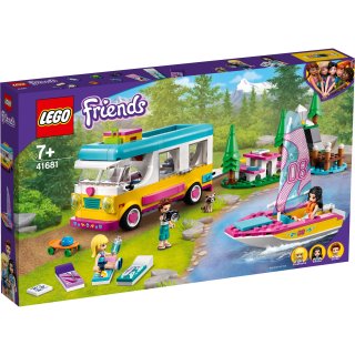 LEGO® Friends 41681 - Wohnmobil- und Segelbootausflug