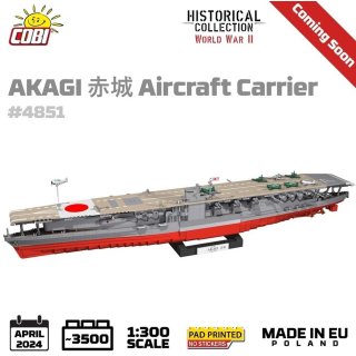 COBI® 4851 - AKAGI Aircraft Carrier 1927-1942 - 3500 Bauteile