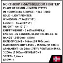 COBI® 5858 - Northrop F-5A Freedom Fighter - 358 Bauteile