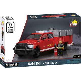 COBI® 24612 - RAM 3500 Fire Truck - 358 Bauteile