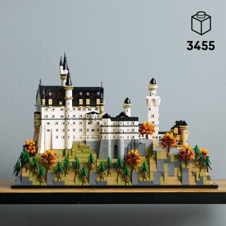 Kaufe 8020 Welt Architektur New Swan Stein Schloss Baum 3D Modell DIY Mini Diamant Blöcke Ziegel Gebäude Spielzeug Für Kinder Keine Box Zum Preis Ab 96