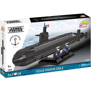COBI® 4859 - U-Boot Sous Marin SNLE - 643 Bauteile